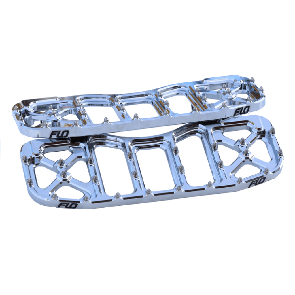FLO V5 Floorboards Chrome HARLEY | FPEG - 800V5CR - MojoMotoSport.com