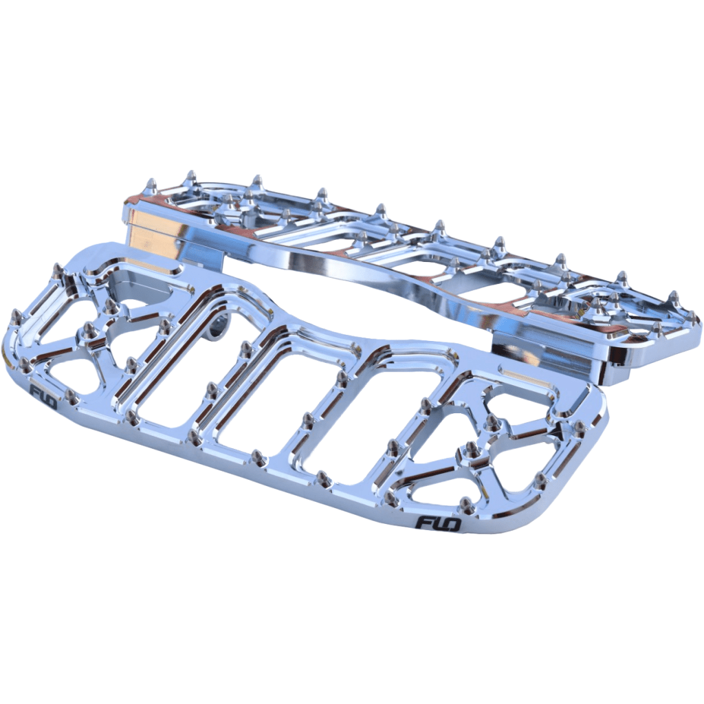 FLO V5 Floorboards Chrome HARLEY | FPEG - 800V5CR - MojoMotoSport.com