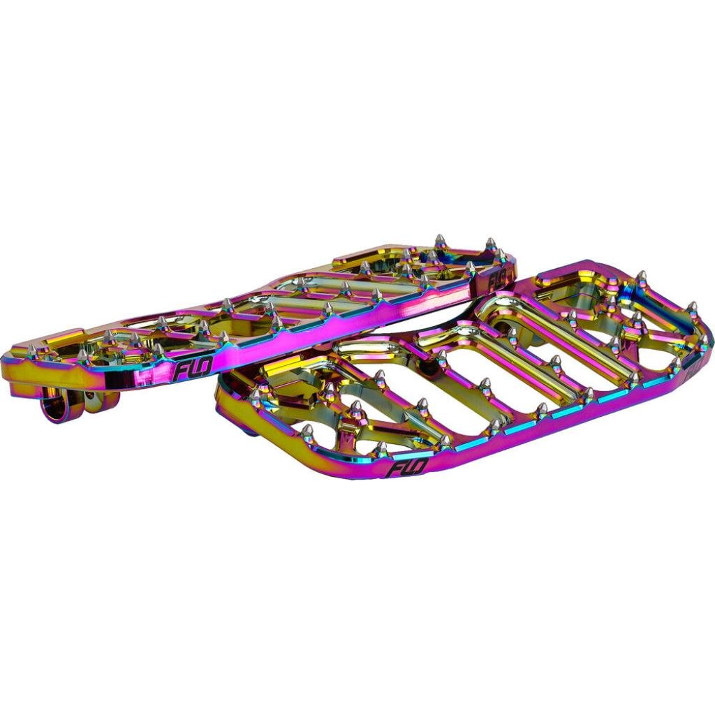 FLO V5 Floorboards Jet Fuel | FPEG - 800V5JET - MojoMotoSport.com