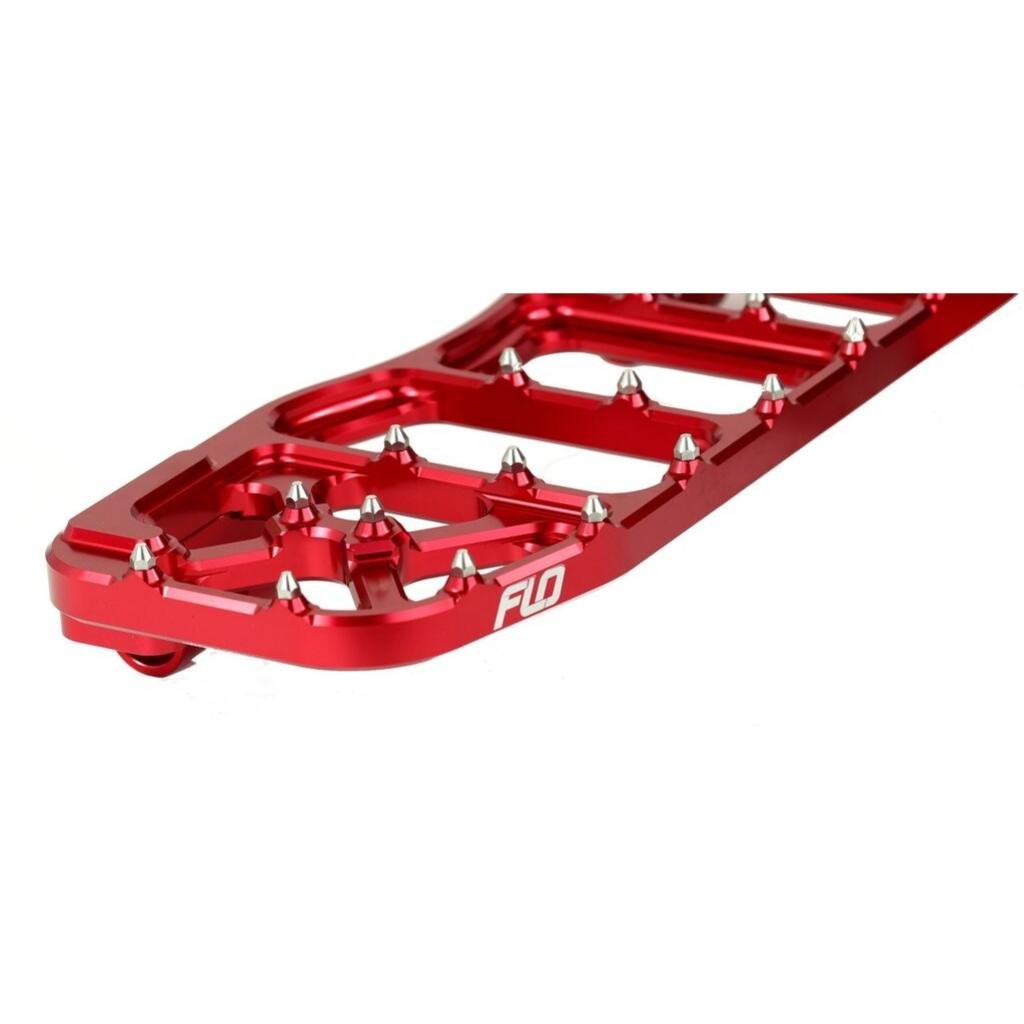 FLO V5 Floorboards Red | FPEG - 800V5R - MojoMotoSport.com