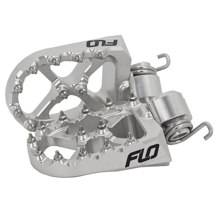 FLOFlo Footpeg Low Silver K/H/G | LOW - 795 - 4S - MojoMotoSport.com