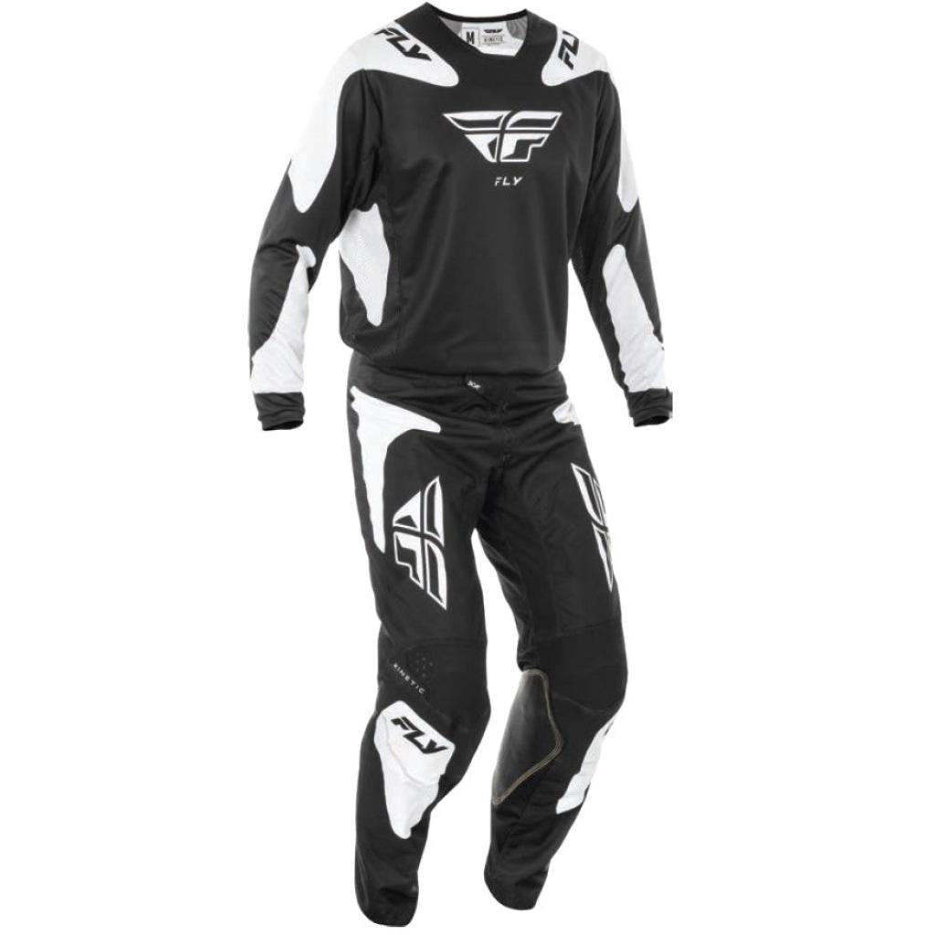 Fly Racing 2025 Kinetic Sym Racewear R/W Jersey/Pant Kit - MojoMotoSport.com