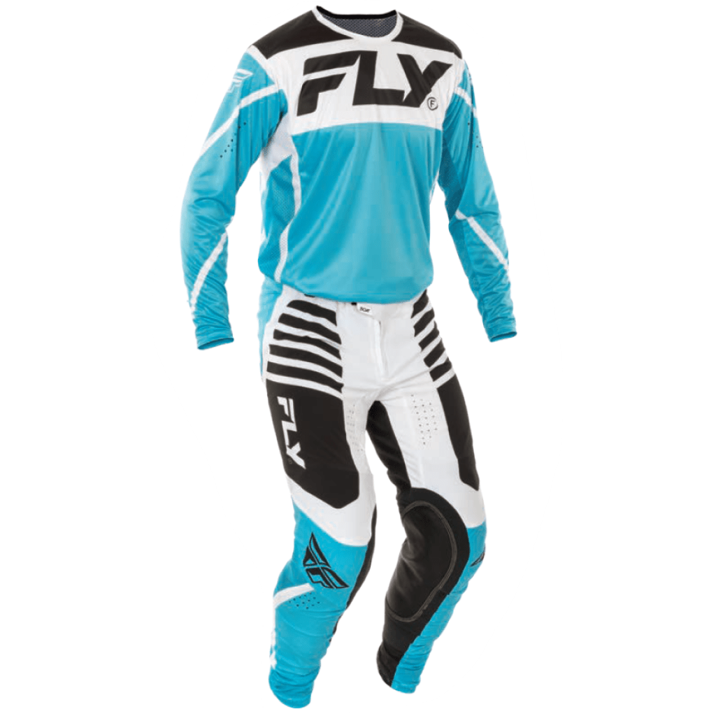 Fly Racing 2025 Lite Racewear B/R/G Jersey/Pant Kit - MojoMotoSport.com