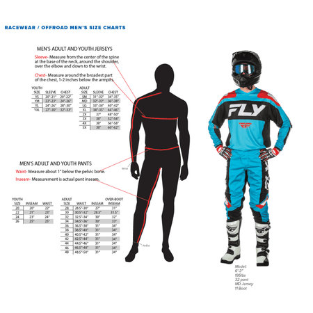 Fly Racing 2025 Lite Racewear M/P Jersey/Pant Kit - MojoMotoSport.com