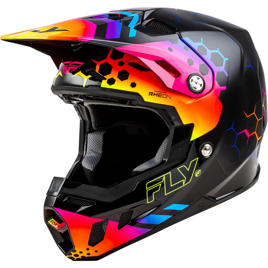 Fly Racing Formula CC Tektonic Helmet Medium Black / Sunset