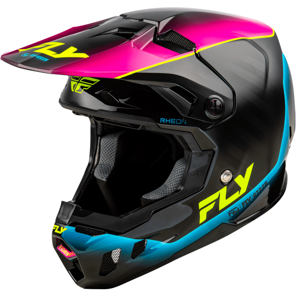 Fly Racing Formula CC Underglow Helmet - MojoMotoSport.com