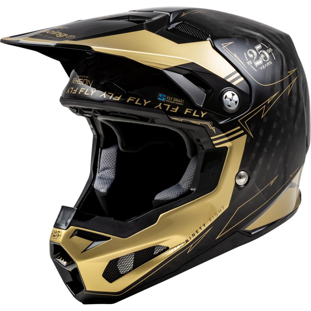 cool fly motorcycle helmet Formula S Carbon Legacy Helmet Red Carbon/Black XS