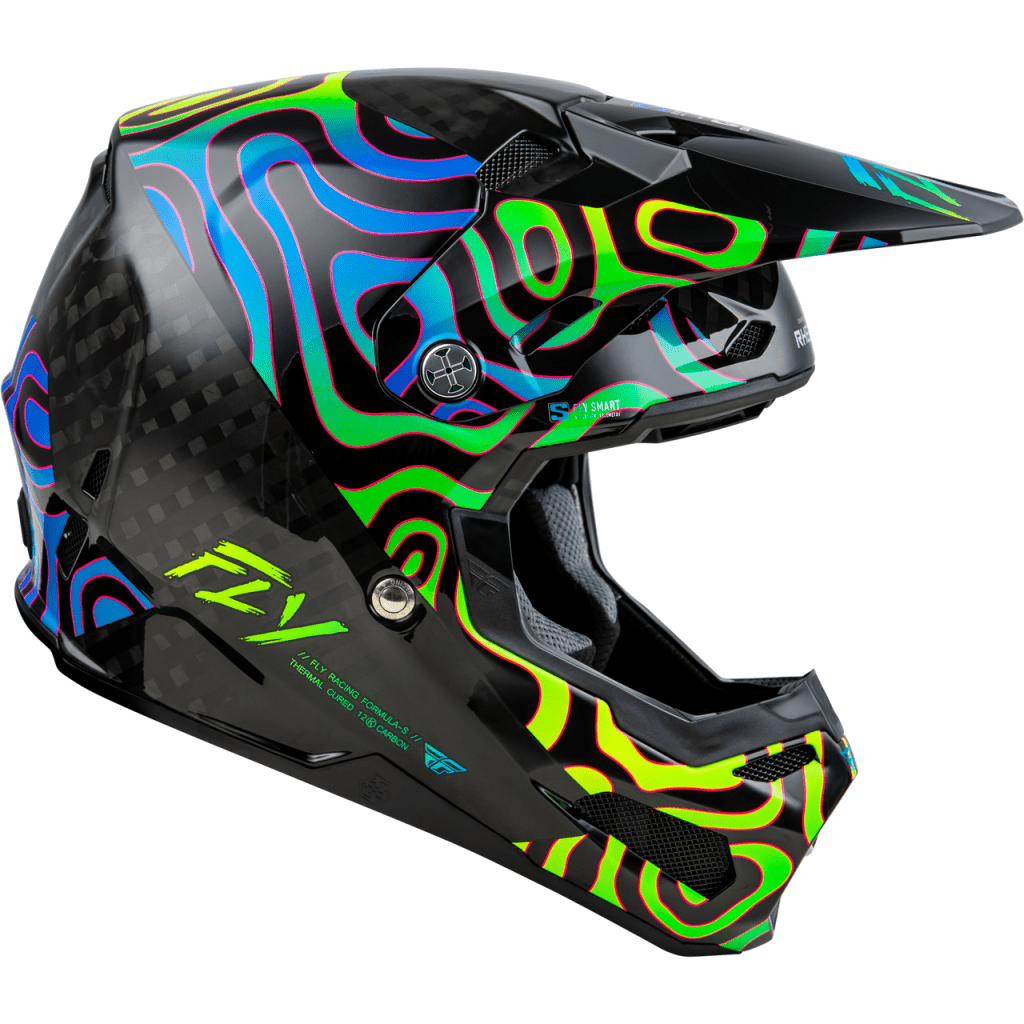 Fly Racing Formula S Carbon Protocol Helmet - MojoMotoSport.com