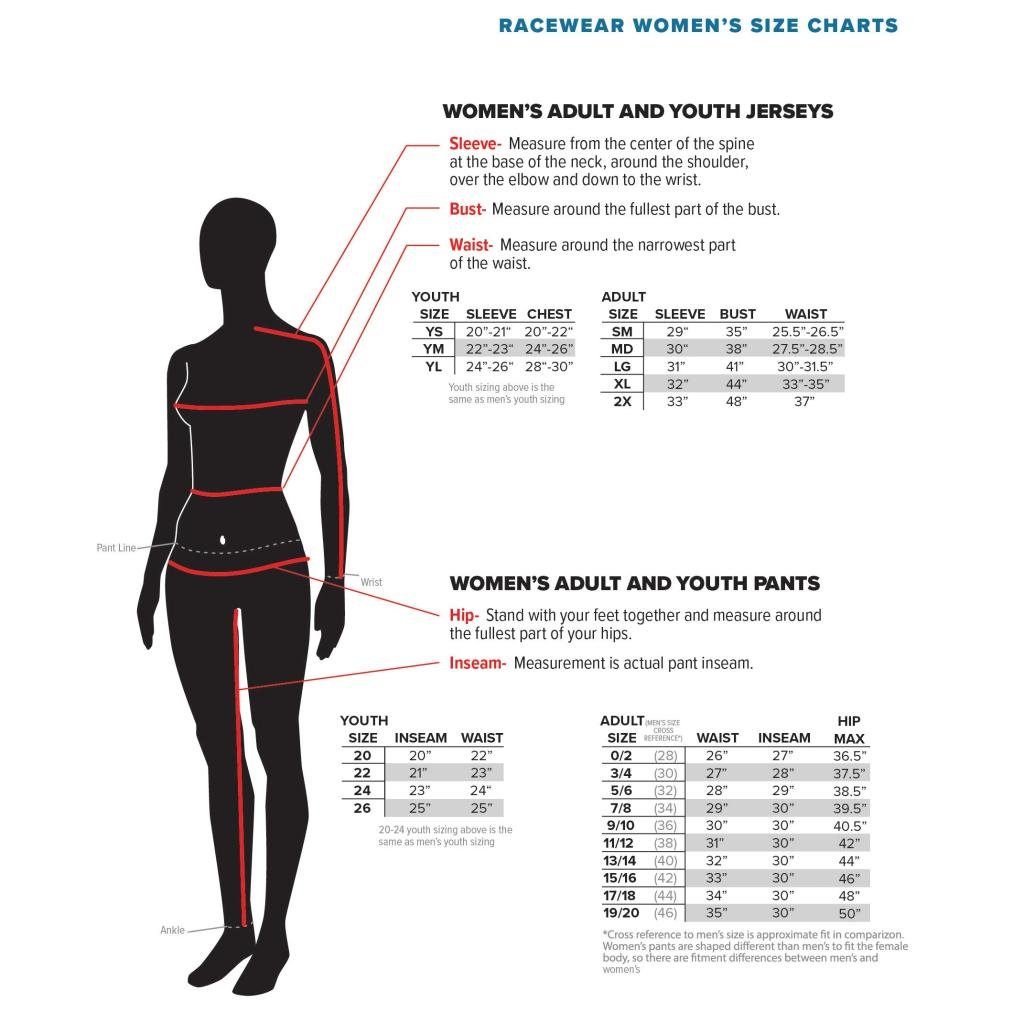 Fly Racing Women's Lite Racewear 2024 Jersey/Pant Kit - MojoMotoSport.com