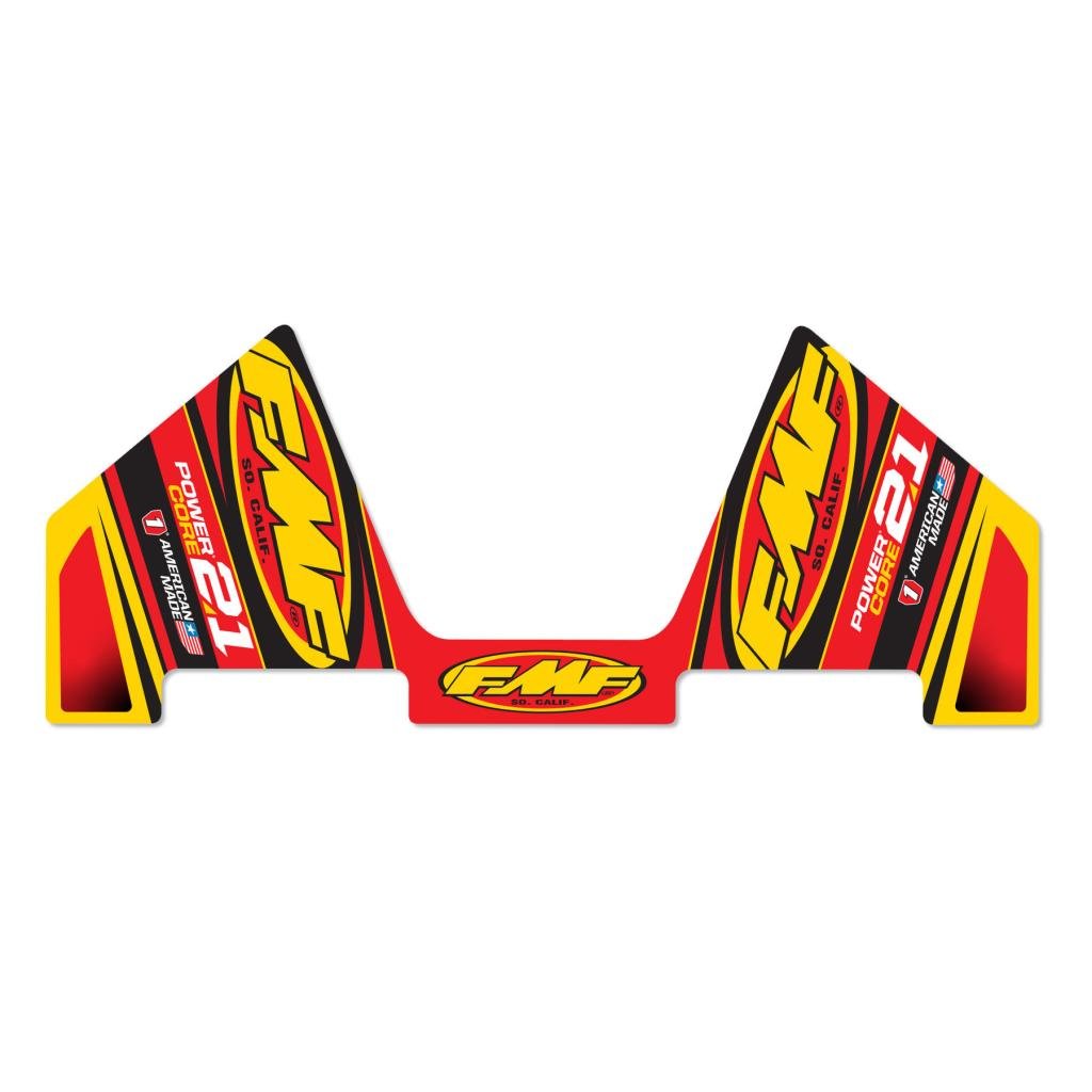 FMF 2 - Stroke Silencer Decals | 014826 - MojoMotoSport.com