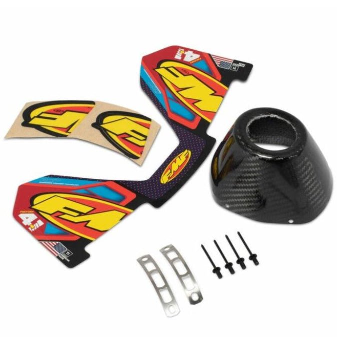 FMF Factory 4.1 RCT Carbon Fiber End Cap | 040643 - MojoMotoSport.com