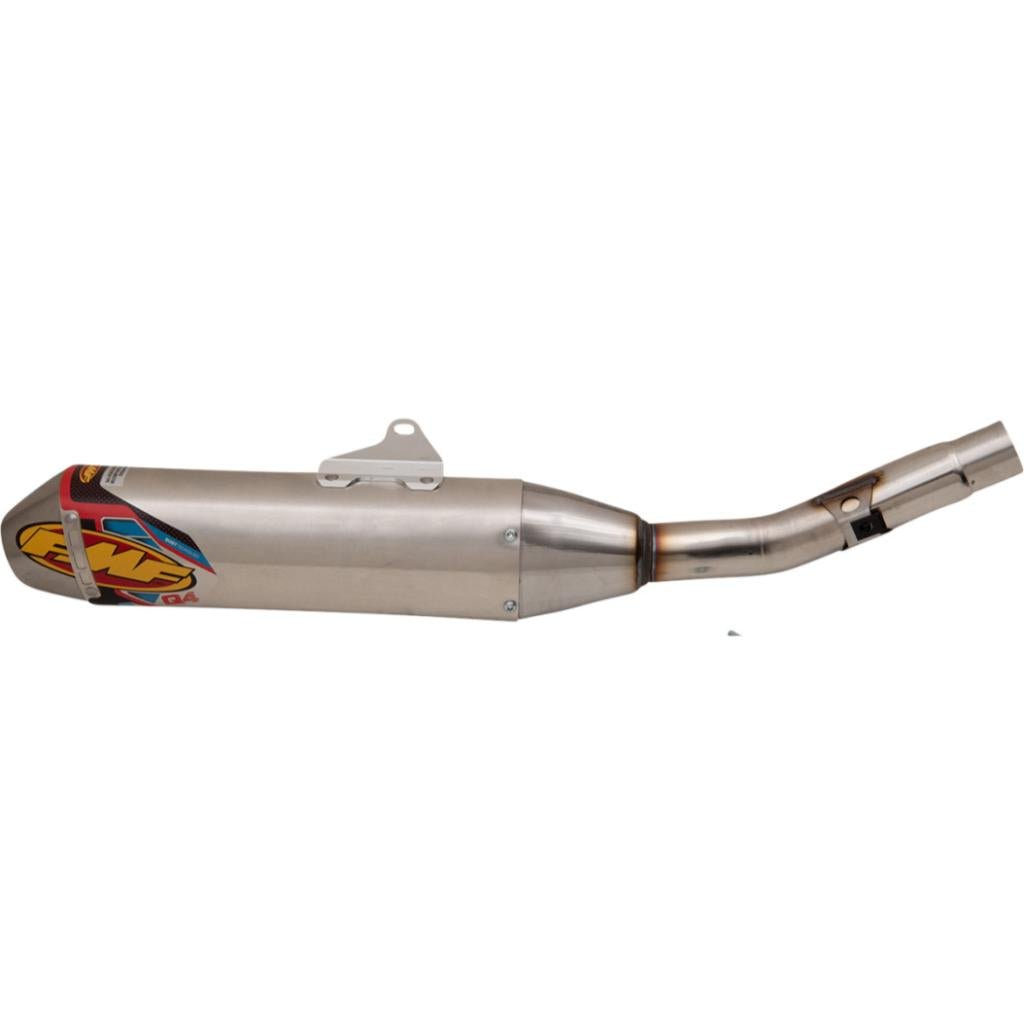 FMF Q4 Hex Spark Arrestor Stainless Steel Muffler Suzuki RM - Z250 | 043371 - MojoMotoSport.com