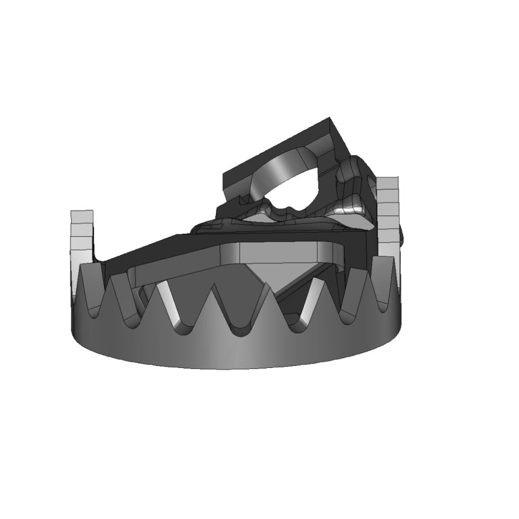 Raptor Apex Titanium 5mm Back Foot Pegs KTM/HUS 2023+ (-5MM) | RX023 5MM BACK