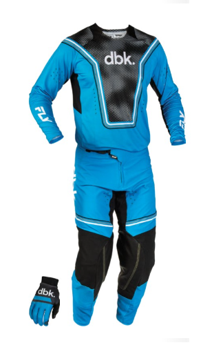 Fly Racing 2027 Evolution DST DBK Gearset - Blue/Black/White