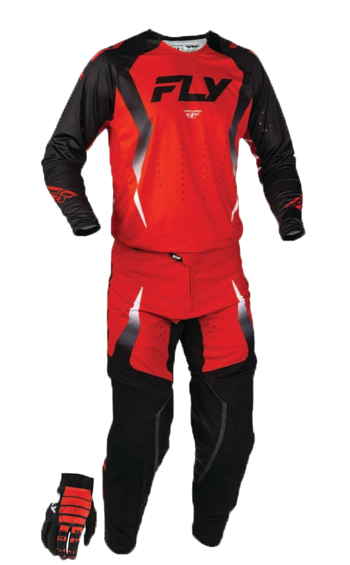 Fly Racing 2027 Evolution DST Gearset - Red/Black/White