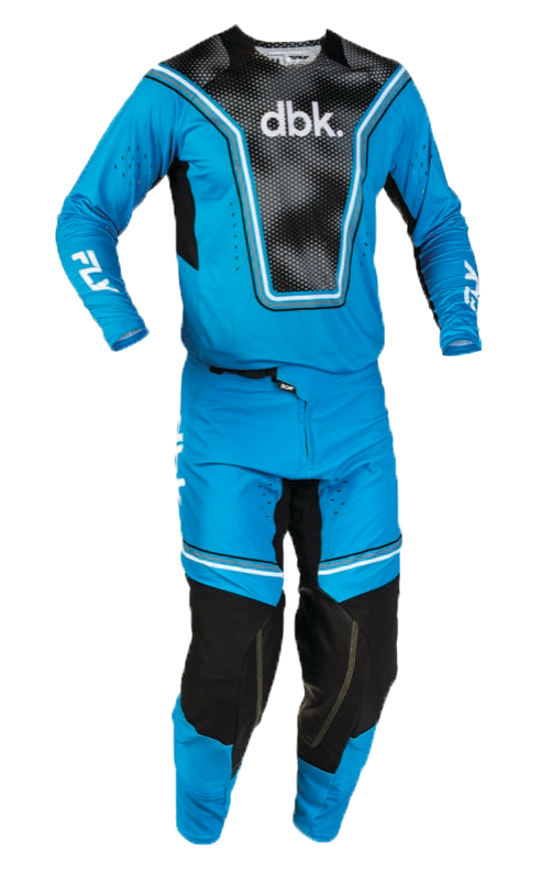 Fly Racing 2027 Evolution DST DBK Gearset - Blue/Black/White