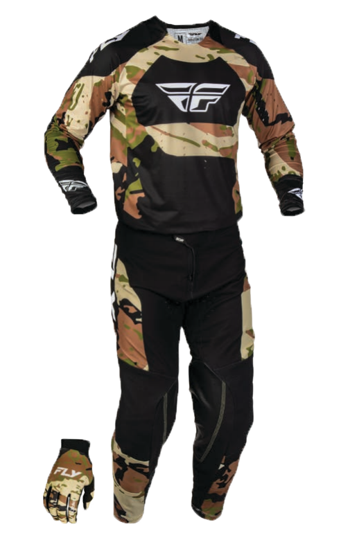 Fly Racing 2027 Evolution DST Hunt Gearset - Black/Camo