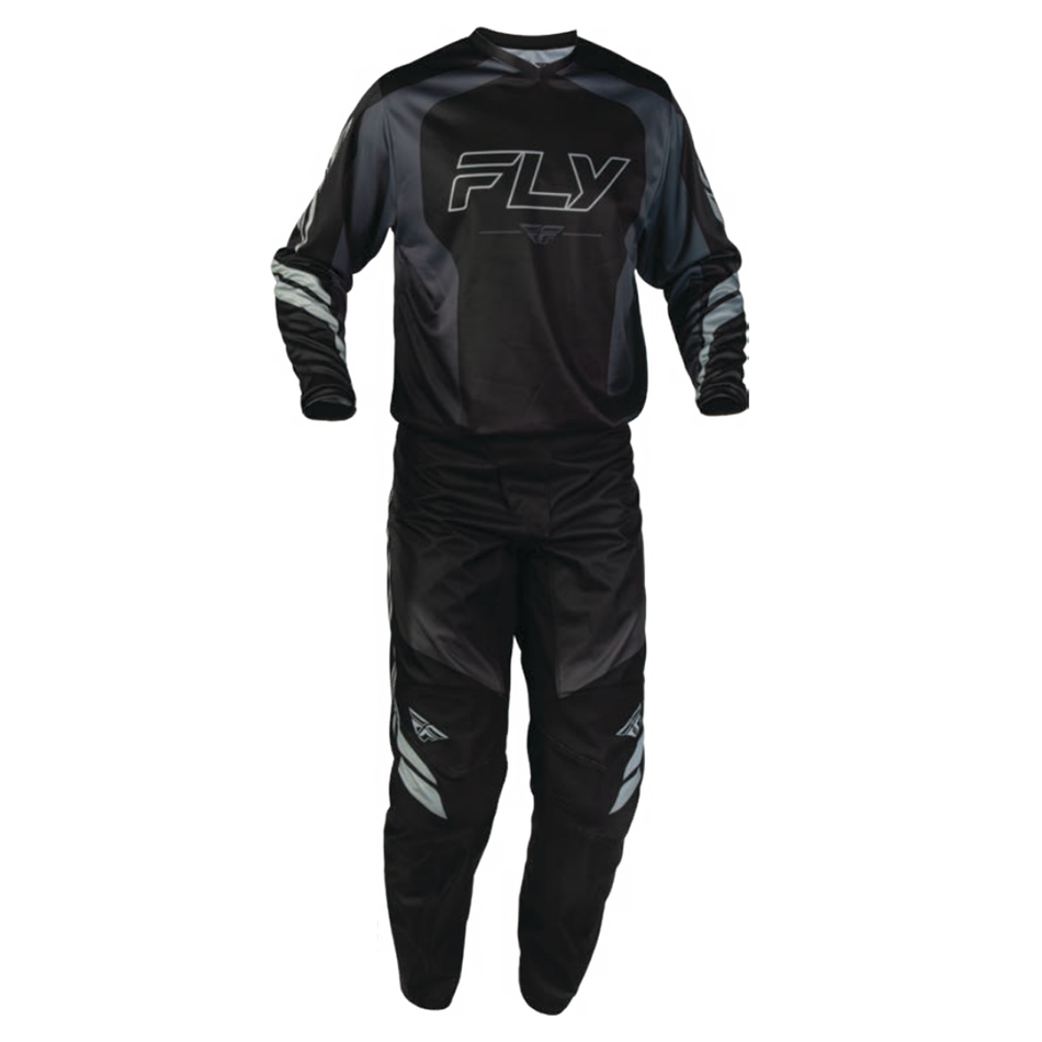 Fly Racing 2027 F-16 Raze Gearset XS/XL - Black/Grey