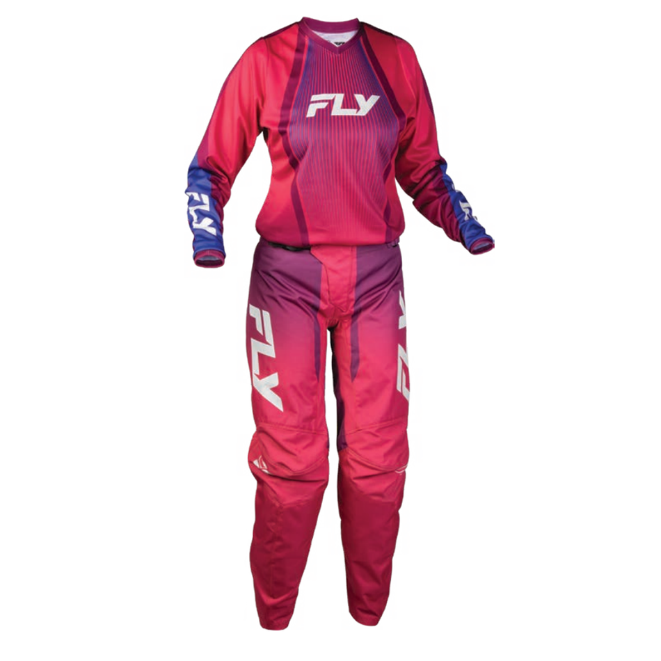 Fly Racing 2027 Women's F-16 Lift Gearset - Pink/Purple/White