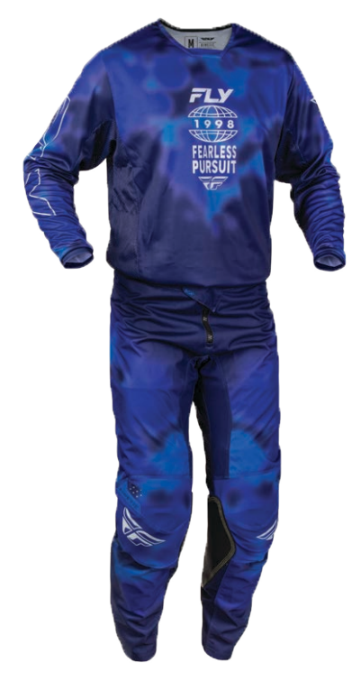 Fly Racing 2027 Kinetic Blur Gearset - Blue/Navy