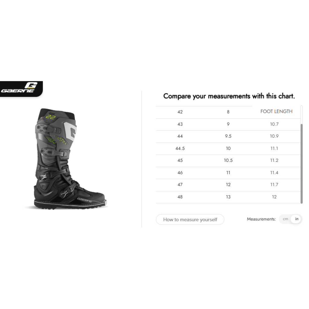 Gaerne SG - 22 Gore - Tex Enduro Boots - MojoMotoSport.com