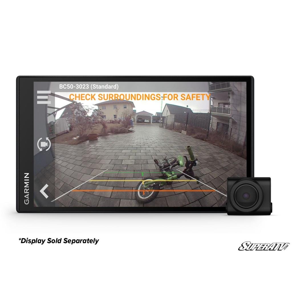Garmin BC™ 50 Wireless Backup Camera with License Plate Mount - MojoMotoSport.com