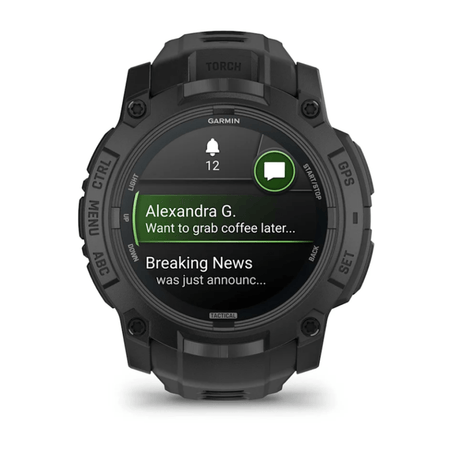 Garmin Instinct 3 AMOLED Tactical Smartwatch - MojoMotoSport.com