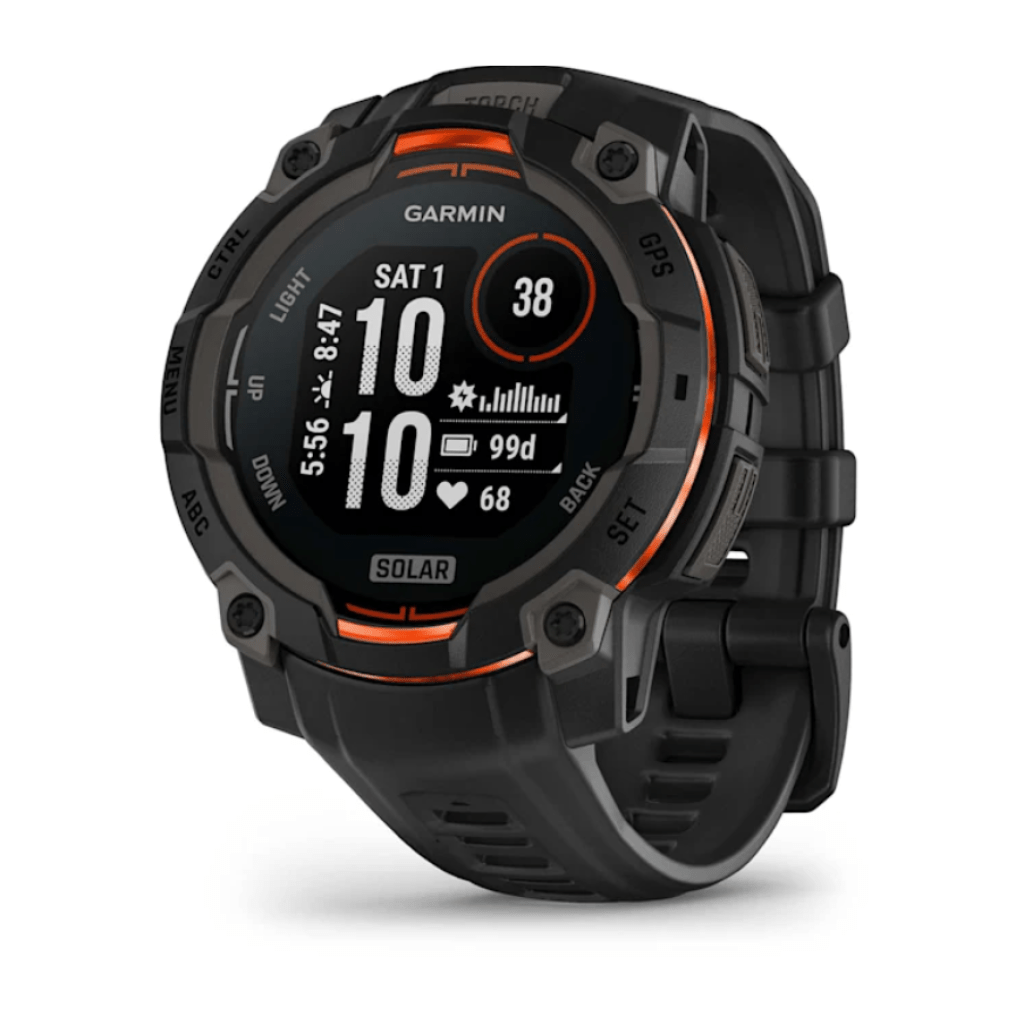 Garmin Instinct 3 SOLAR Smartwatch - MojoMotoSport.com