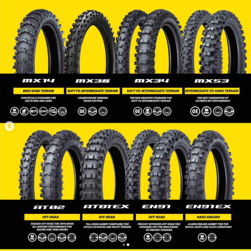 Dunlop Geomax Enduro EN91EX Gummy Tire