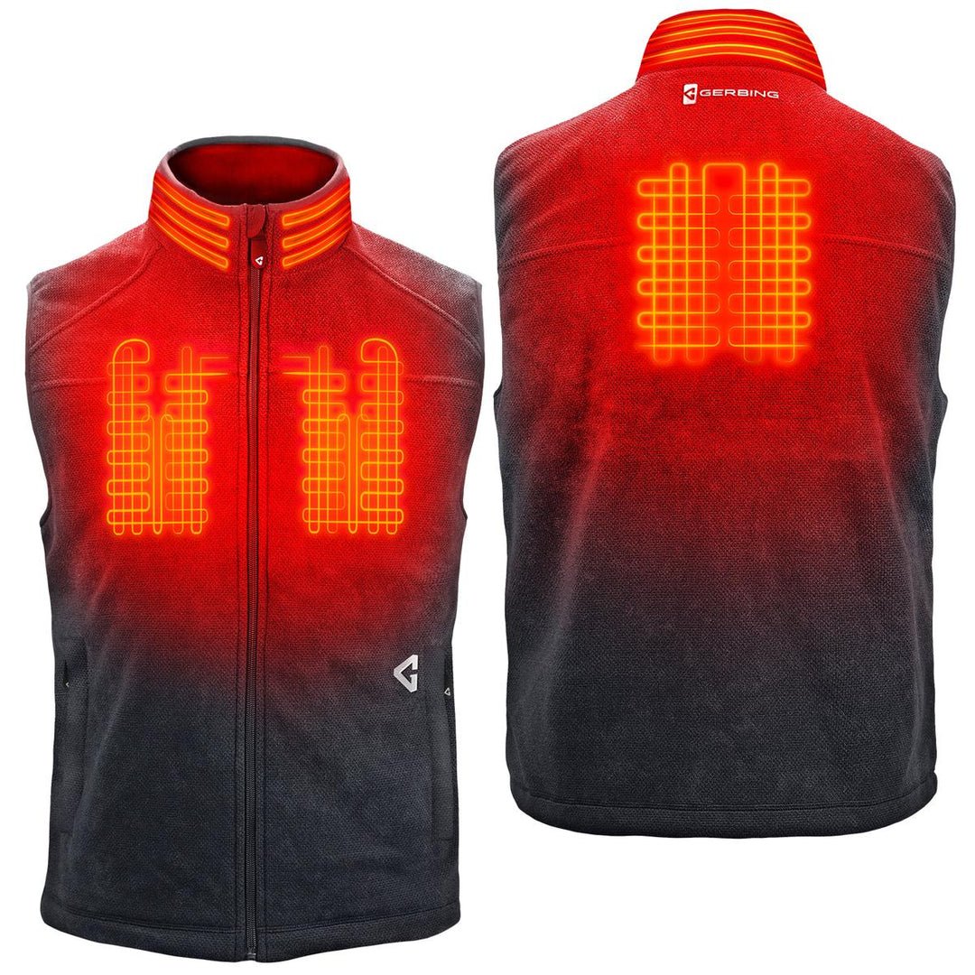 Gerbing 7V Men's Thermite Fleece Heated Vest 2.0 - MojoMotoSport.com