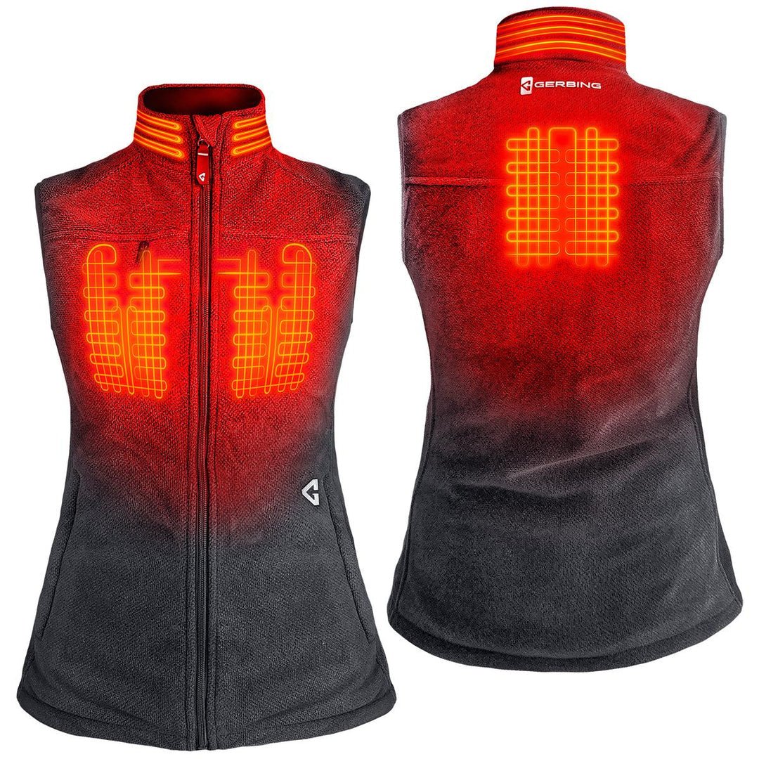 Gerbing 7V Women's Thermite Fleece Heated Vest 2.0 - MojoMotoSport.com
