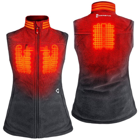 Gerbing 7V Women's Thermite Fleece Heated Vest 2.0 - MojoMotoSport.com