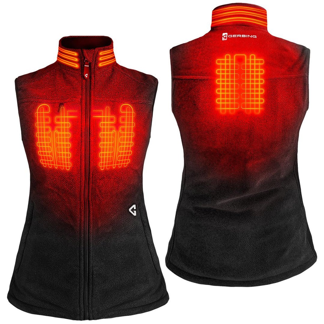 Gerbing 7V Women's Thermite Fleece Heated Vest 2.0 - MojoMotoSport.com