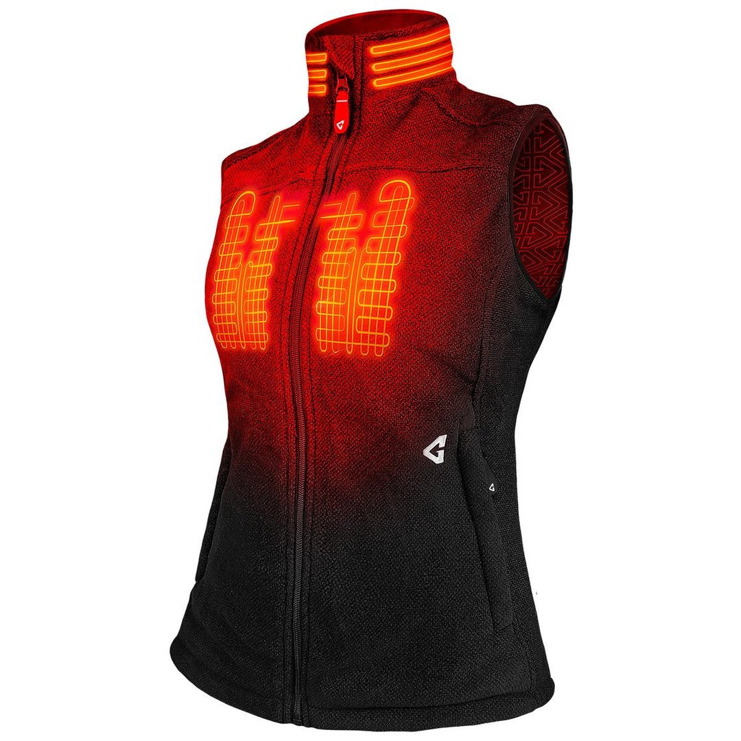 Gerbing 7V Women's Thermite Fleece Heated Vest 2.0 - MojoMotoSport.com