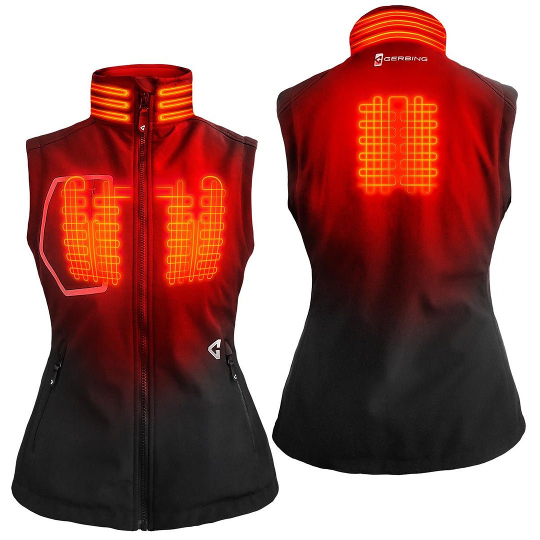 Gerbing 7V Women's Torrid Softshell Heated Vest 2.0 - MojoMotoSport.com