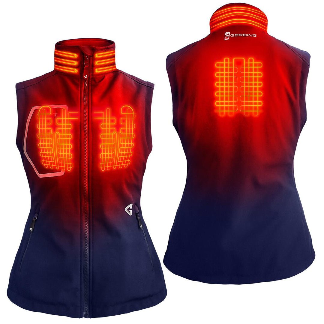 Gerbing 7V Women's Torrid Softshell Heated Vest 2.0 - MojoMotoSport.com