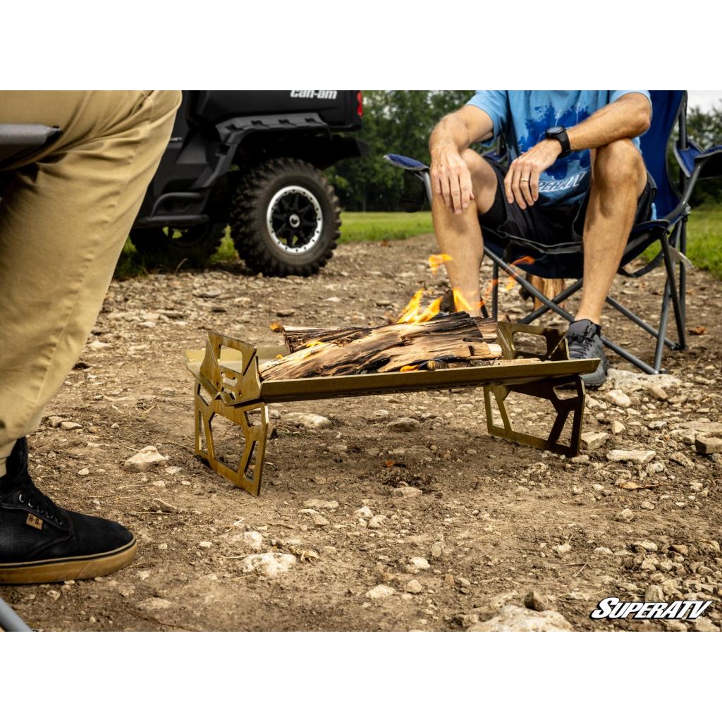 SuperATV Collapsible Fire Pit and Grill