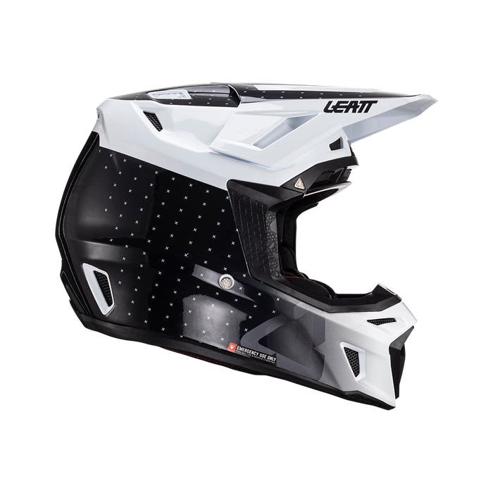 Kit de capacete composto Leatt 8.5 com óculos 5.5 v24