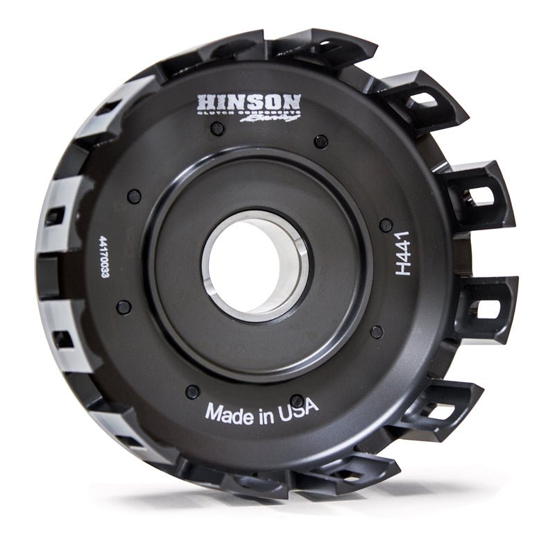 Hinson Billetproof Clutch Basket w/ Kickstarter Gear | H441 - MojoMotoSport.com