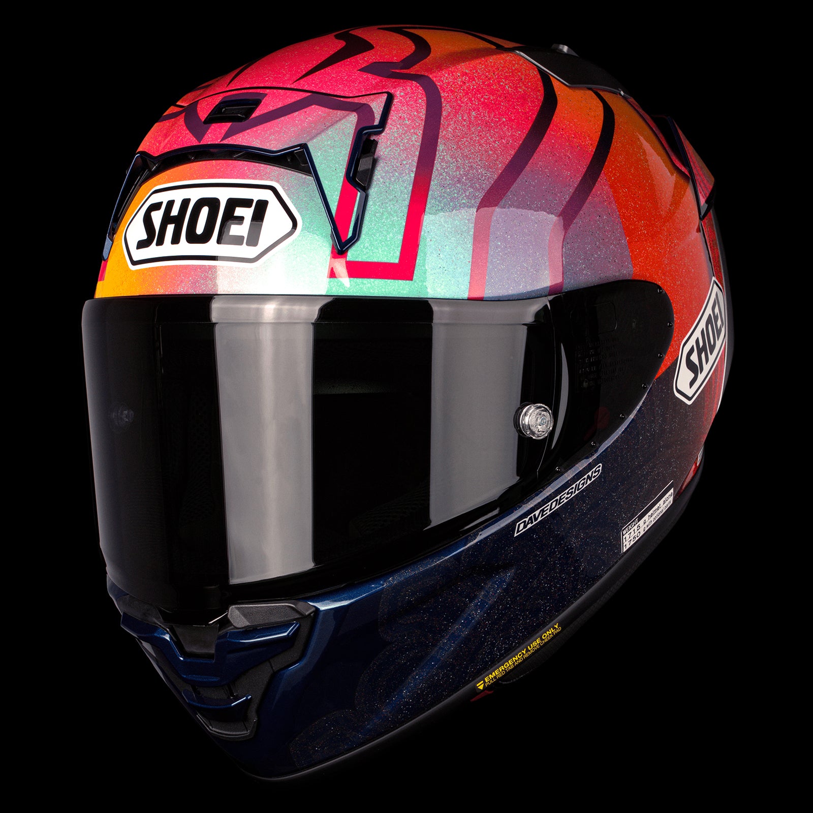 SHOEI X-Fifteen Marquez Holi Race Helmet | MojoMotoSport.com