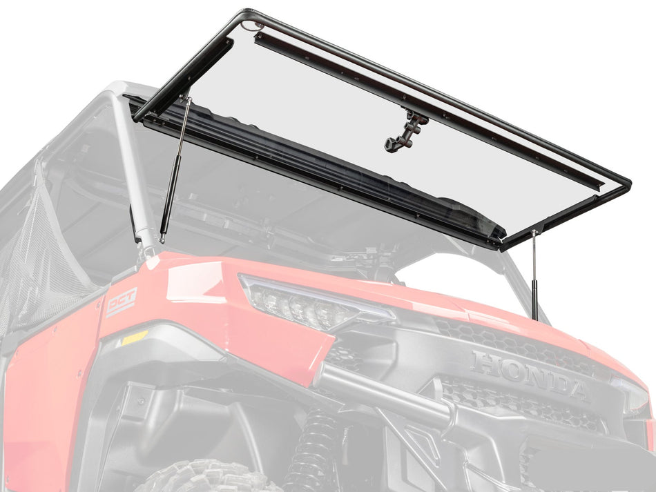 SuperATV Honda Pioneer 1000 Scratch-Resistant Flip Windshield