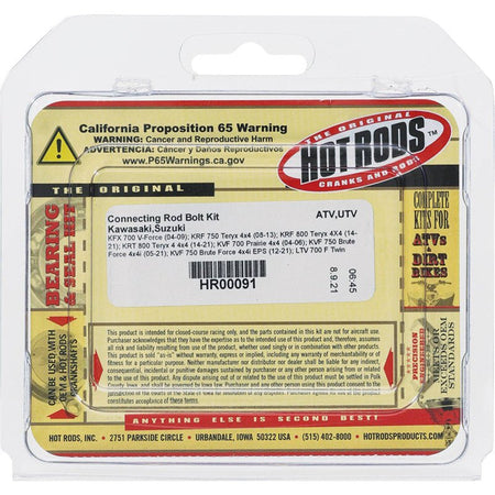 Hot Rods Connecting Rod Bolt Kit | HR00091 - MojoMotoSport.com