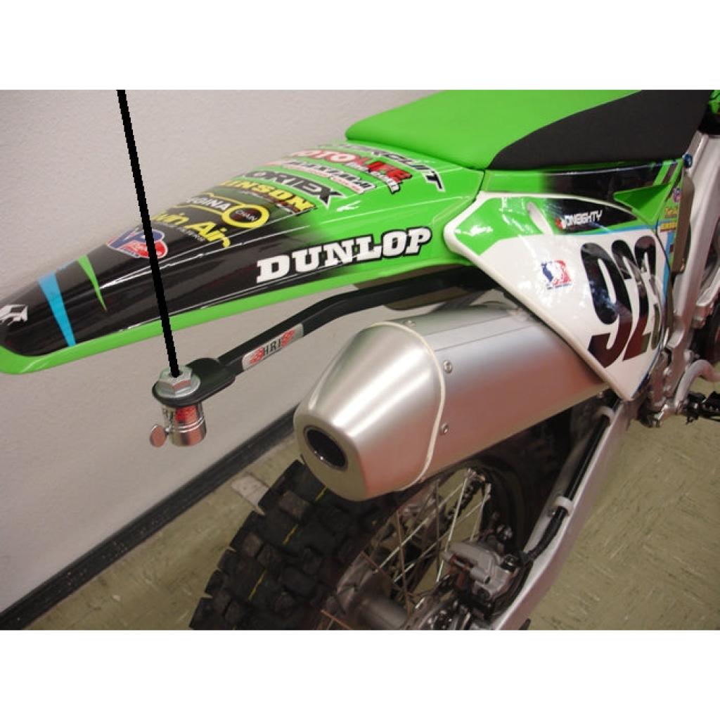 HRF - Kawasaki ('09 - '11) KX450F, ('09 - '12) KX250F exhaust side whip mount | KX450F - 0911 - MojoMotoSport.com