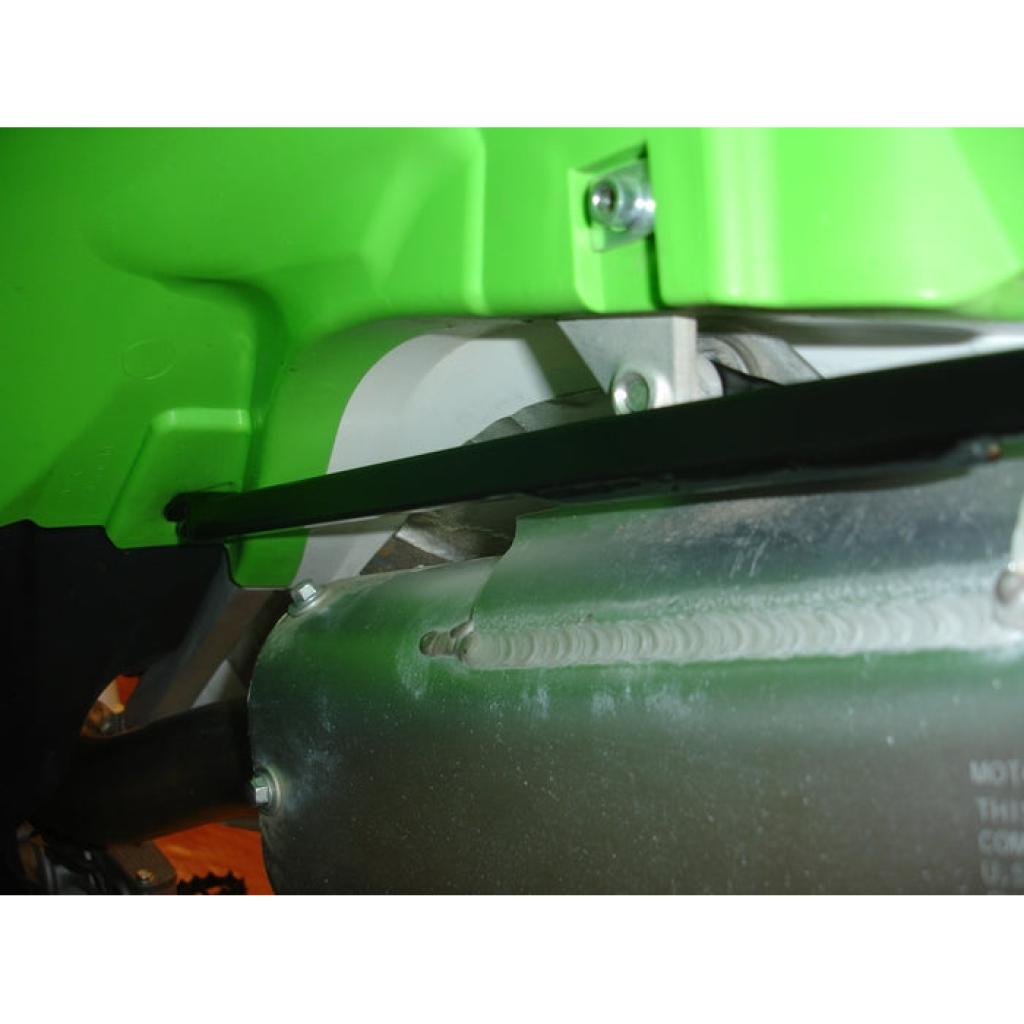 HRF - Kawasaki ('09 - '11) KX450F, ('09 - '12) KX250F exhaust side whip mount | KX450F - 0911 - MojoMotoSport.com