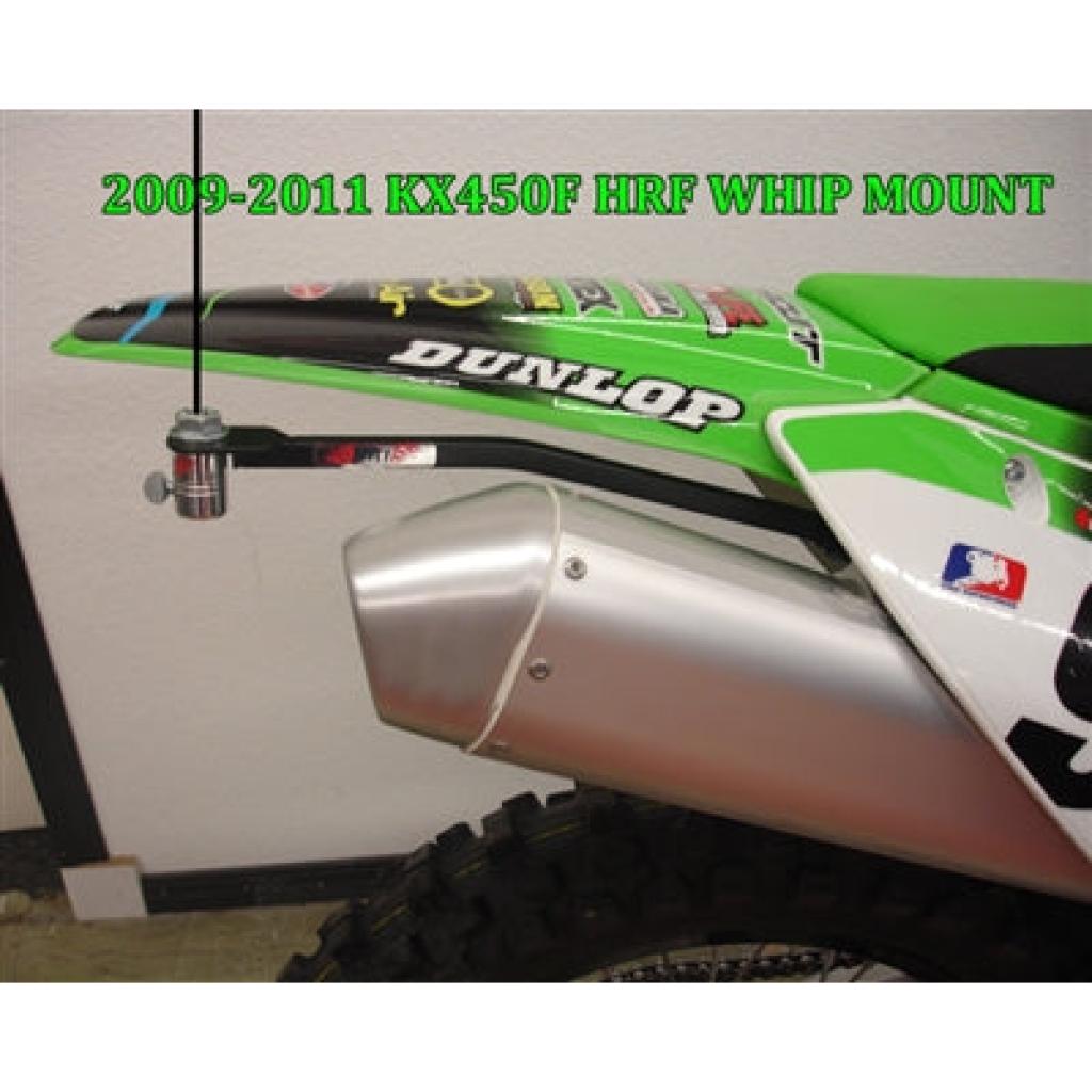 HRF - Kawasaki ('09 - '11) KX450F, ('09 - '12) KX250F exhaust side whip mount | KX450F - 0911 - MojoMotoSport.com