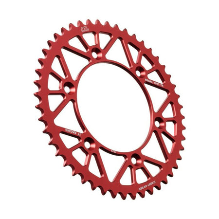 JT Sprockets RaceLite aluminum rear sprocket with precision CNC machined teeth