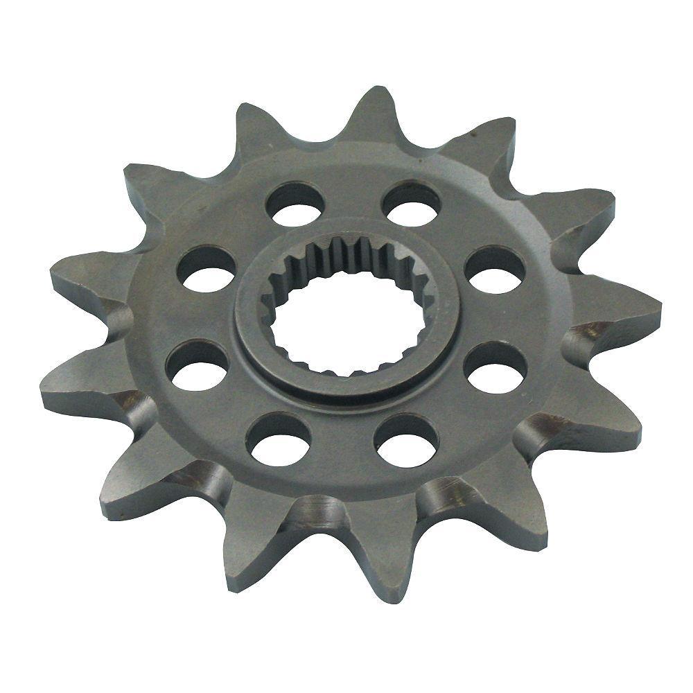JT Sprockets Self-Cleaning Steel Front Sprocket in natural finish