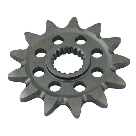 JT Sprockets Self-Cleaning Steel Front Sprocket in natural finish