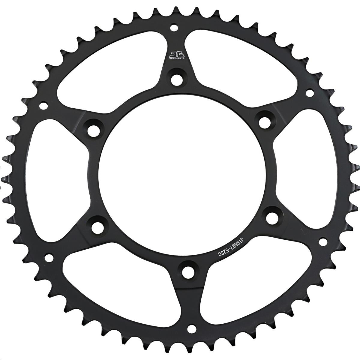 JT Sprockets Self-Cleaning Steel Rear Sprocket with weight-reduced design