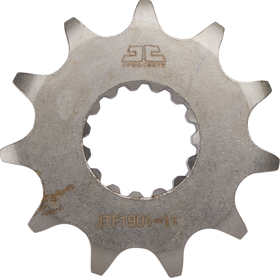 JT Sprockets steel front sprocket with precision-machined teeth